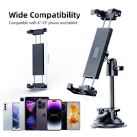 Supports de tablette de bureau 360 Rotation Heavy Duty Forte Ventouse Supports de téléphone portable Support universel de téléphone portable pour tableau de bord de voiture