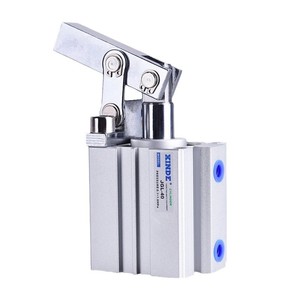 Cylindre de serrage pneumatique à double action JGL25/32/40/50/63, bras oscillant CALC, levier de serrage pour les industries agricoles, piston T5RK - Product Image 1