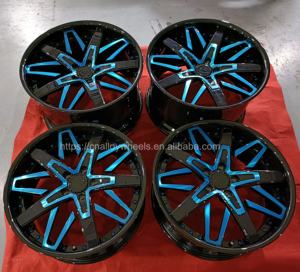 Rines Forjados Personalizados de 18, 19, 20, 21 y 22 Pulgadas, 2 Piezas, para Corvette C8 Z06 C7 ZR1 C6 <span class=keywords><strong>C5</strong></span>, Rines para <span class=keywords><strong>BMW</strong></span> M3 M4 Z4 328 M8 <span class=keywords><strong>M5</strong></span> - Product Image 2