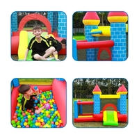 Château gonflable géant avec toboggan pour enfants