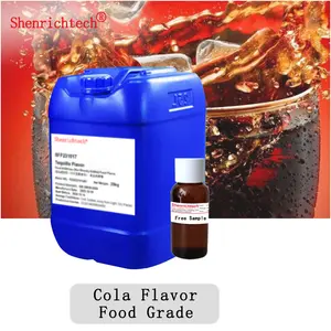 Échantillon gratuit d'usine saveur de cola halal de qualité alimentaire pour boisson gazeuse gazeuse boisson pétillante bonbons essence de saveur comestible