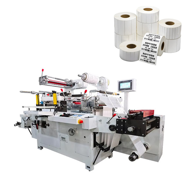 JYD   Low Price Accurate  High Output Roll to Roll Label Die Cutting Machine Flatbed Sticker Printing Die Cut Machine