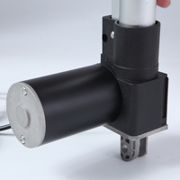 Actionneur linéaire personnalisé à course de 100 mm, 12 V CC, avec capteur à effet Hall et aimant permanent, pour lits électriques, applications médicales, bateaux et appareils domestiques