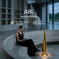 Diffuseur d'arômes, machine à diffuser les parfums, diffuseur d'huiles essentielles sans eau, diffuseur d'arômes pour aromathérapie