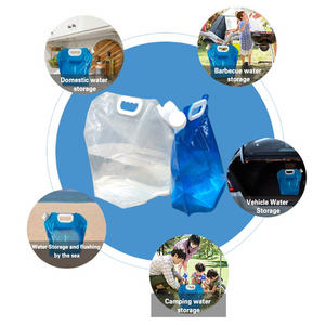 Kantong Plastik Kemasan Air Reusable Custom Pabrikan 3L 5L 10L 15L dengan Spout dan Anti Bocor untuk Jus Bir - Product Image 6