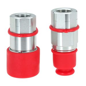 3/4 "SAE 1/2" corpo Skid Steer Loader Flat Face idraulico collegamento rapido accoppiatori scollegamento rapido SAE-12 di accoppiamento - Product Image 2