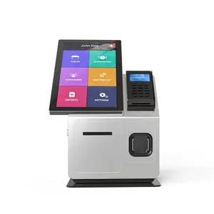Cash register wins os supermarket machine all in one touch dcreen 15.6 inch compact pos system payment terminal