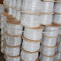 Rvv kabel daya 2 3 Core 0.5mm 0.75mm 1.0mm 1.5mm 2.5mm Pvc kawat terisolasi kabel fleksibel