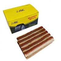 Lot de 50 mèches de réparation professionnelles en caoutchouc pour pneus tubeless – Idéal pour l'entretien et la réparation de voitures, camions, motos, VUS – Outil de garage et atelier – Pièce de rechange