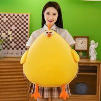 Schattig Sprout & Drumstick Kippenknuffel - Ultra zacht fruitkip knuffeldier, Kawaii metgezelpop voor kinderen & volwassenen