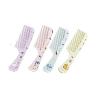 Cartoon Animal Baby Children's Plastic Hairdressing <b>Comb</b> for 1-2 Year Old Girls with Fine Teeth & Pointed Tail - Product Image 4