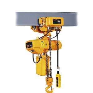 Polipasto de cadena eléctrico para uso en taller, grúa de <span class=keywords><strong>1</strong></span>, <span class=keywords><strong>2</strong></span>, 3, 5 y 10 toneladas con carro - Product Image 1