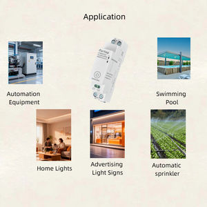 Compteur d'énergie intelligent Zigbee 1P 40A <span class=keywords><strong>sur</strong></span> rail DIN, minuterie durable, surveillance de la consommation d'énergie, relais de minuterie, TUYA <span class=keywords><strong>Smartlife</strong></span> - Product Image 3