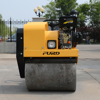 Compacteur routier à double tambour pour asphalte FYL-850, capacité 700 kg, prix usine