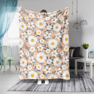 Couverture en peluche douce et luxueuse à imprimé roses roses, idéale pour canapé, chambre d'hôtel, salon de lecture, cadeau de mariage ou décoration. - Product Image 5