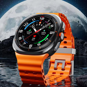 Montre connectée EDS SK7Ultra, bracelet en acier argenté, appels Bluetooth, batterie 500 mAh, GPS, suivi de mouvement, étanche IP67, mesure de la fréquence cardiaque - Product Image 4