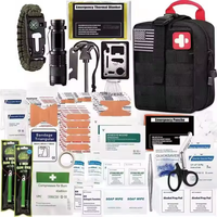 Kit de survie d'aventure en plein air multifonctionnel personnalisable équipement d'urgence pondéré Oxford pour l'escalade Camping sac Oxford