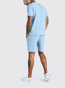 Conjunto de pantalones cortos de algodón para hombre, ropa de calle a la moda con logotipo bordado, para correr, personalizada, para verano, nuevo - Product Image 2