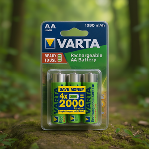 Batteria Stilo <b>AA</b> ricaricabile 1350mAh <b>RECHARGE</b> ACCU POWER (4pz) 056746101404 - Product Image 3