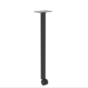 Rueda opcional <span class=keywords><strong>OMNI</strong></span> <span class=keywords><strong>Glide</strong></span>, patas de mesa de metal fáciles de instalar para muebles versátiles, uso contemporáneo, comedor, oficina móvil - Product Image 1