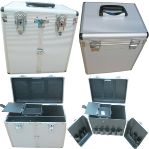 Estuche de entrenamiento de pelo enrollable, caja de aluminio para peluquería, carrito de herramientas de maquillaje, herramientas de peluquero - Product Image 3