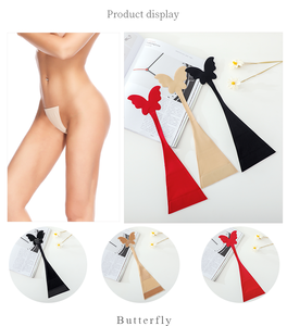 سراويل سيليكون عالية الجودة غير مرئية منخفضة الارتفاع سلس عصا على ثونغ الملابس الداخلية لزجة بنمط صلب سعر المصنع - Product Image 3