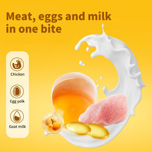 Makanan hewan Protein tinggi, makanan hewan piaraan Premium, buah/sayuran, minyak ikan, susu kambing, 100g, makanan ringan, melubangi telur, Protein tinggi - Product Image 5