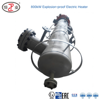 Calentador Eléctrico a Gas de Regeneración a Prueba de Explosiones de 800kW Incoloy 800H para Unidad de Eliminación de Benceno, Proyecto de COG a LNG de 30000Nm³/h