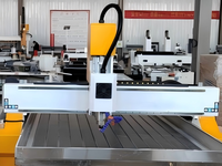 Routeur CNC en pierre bon marché et abordable de Chine 2025, broche de 5,5 kW, NcStudio Mach3 DSP, machine de gravure et de sculpture CNC en marbre et en granit