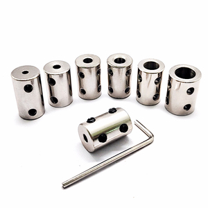 10mm To 10mm Bore Rigid Coupling Set Screw L22XD16 Steel Shaft Coupler Price In Bangladsh - View #11
