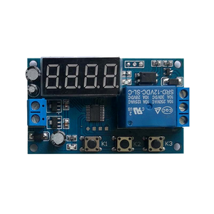 Módulo de Relé de Retardo de Tiempo, Temporizador Digital LED de 12V CC, Interruptor de Control, Módulo de Relé de Temporización PLC, Protección Contra Voltaje Inverso - Product Image 1