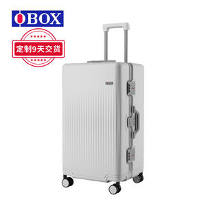 Maleta con ruedas DGN Sport de 28 pulgadas, marco de aluminio a rayas, gran capacidad, con portavasos y cerradura para viajes de ocio - Product Image 2