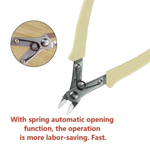 Hot Hand Tool Japan Style Electrical Wire Cable Cutters <strong>Mini</strong> Nose Cutting Nipper Plier Metal Puzzle Modeling Work Side Cutting - Product Image 3