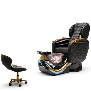 Fauteuil de pédicure spa de luxe avec massage électrique, fauteuil de pédicure pour salon de manucure, station de pédicure, fauteuil de manucure et pédicure pour salon de beauté - Product Image 6