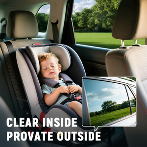 Película Protectora para Ventanas de Auto, No Conductiva, Respetuosa con los Señales, para Privacidad y Rechazo de Calor, Protección UV del 99%, para Todos los Modelos de Auto - Product Image 4