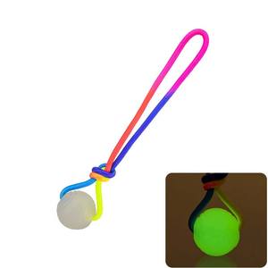 <span class=keywords><strong>ลูก</strong></span>บอลยางเรืองแสงในที่มืดสำหรับสุนัขและแมว - ทำความสะอาดฟันและแก้เบื่อ ของเล่นฝึกฝนกลางแจ้ง - Product Image 1