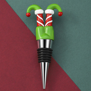 Christmas <b>Wine</b> Stoppers Zinc Alloy Bottle Stopper Set Holiday Decorative <b>Wine</b> Accessories For Party Gift Collection - Product Image 4