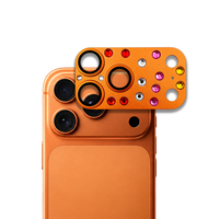 Protection d'objectif d'appareil photo en verre trempé 9H pour iPhone 17 Pro Max