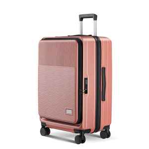 Bagages vintage valises ABS durables ensemble 3 pièces <span class=keywords><strong>chariot</strong></span> à bagages d'hôtel portable pour hommes femmes pour voyage d'affaires - Product Image 2