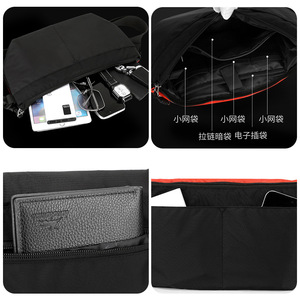 Novedades: Bolso de Hombro Elegante, Duradero e Impermeable de Nailon, Mini Bolso Bandolera, Bolso de Pecho Versátil - Product Image 5