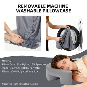 Groothandel Volwassenen Zijslaper Kussen met Armopening Ergonomisch Traagschuim voor Nek- & Schouderpijnverlichting Wasbaar - Product Image 5
