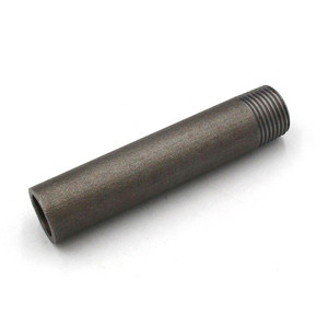 Mamelon de tuyau en acier au carbone noir de 3/4 pouces 25cm <span class=keywords><strong>pour</strong></span> étagère de meubles de tuyau - Product Image 6