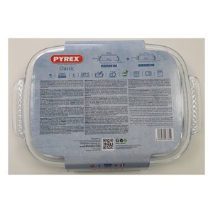 Ensemble de plats à four rectangulaires en verre borosilicate, 2 pièces, 34x22 cm et 38x28 cm, résistants au four, au micro-ondes et au lave-vaisselle - Product Image 2