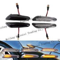 Pour BMW E46 E90 1/3/5 série dynamique LED marqueur latéral indicateur de garde-boue clignotant