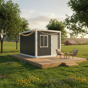 Cabaña Plegable de 20 pies, <span class=keywords><strong>Casa</strong></span> Prefabricada Lista <span class=keywords><strong>para</strong></span> Alquilar <span class=keywords><strong>para</strong></span> Negocios de Airbnb, Proyectos de Estadías en Granjas y Glamping - Product Image 1