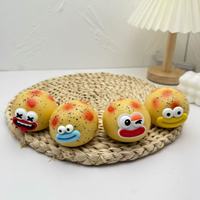 Blocs de caoutchouc sensoriels moelleux et craquelaux pour adultes et enfants - Jouet anti-stress de bureau ASMR avec billes remplies, doux à presser, jouet sensoriel Zjjr Cpnn
