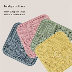 Tappetino in silicone personalizzato per cani, accessorio per ciotola, per alleviare le abitudini alimentari degli <span class=keywords><strong>animali</strong></span> domestici <span class=keywords><strong>verso</strong></span> gli <span class=keywords><strong>animali</strong></span> di piccola taglia - Product Image 5