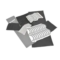 Deson Gestanst 3M 0.5Mm 1Mm 2Mm Anti Slip Lijm Silicon Vierkante Pad Pakking Ring Rubber strip