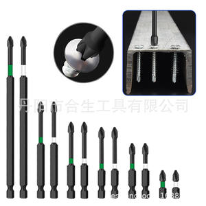 Mr Drill Impact Magnetic Phillips <b>Screwdriver</b> <b>Bit</b> <b>Set</b> 6mm Hex Shank For Electric Drills High Hardness - Product Image 4