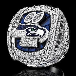 Anello Campione Sea Eagle 2025-2026 in Lega, Anello Semplice alla Moda Europeo e Americano con Ali Apribili - Product Image 6